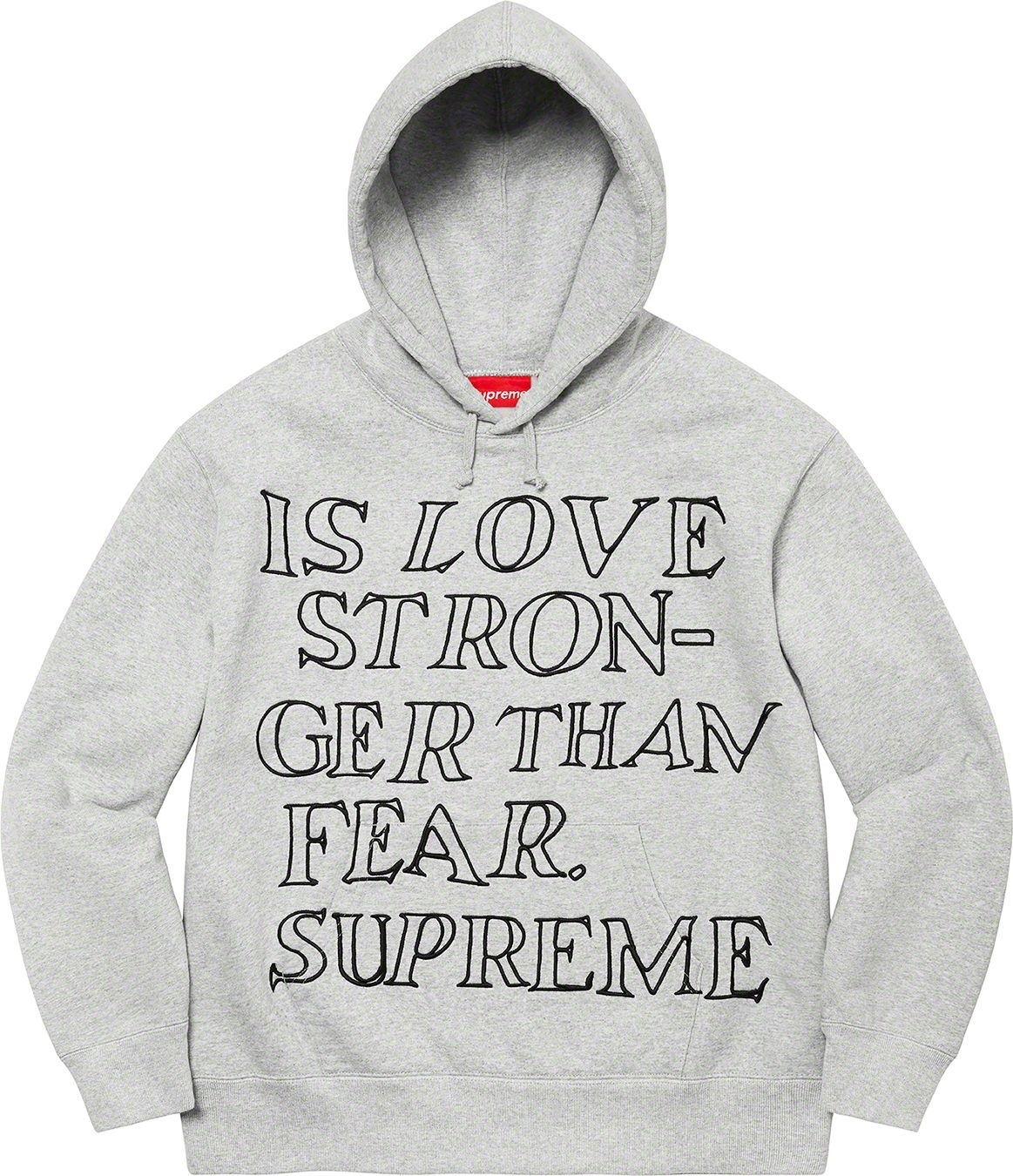 Stronger Than Fear Hooded Sweatshirt view 16